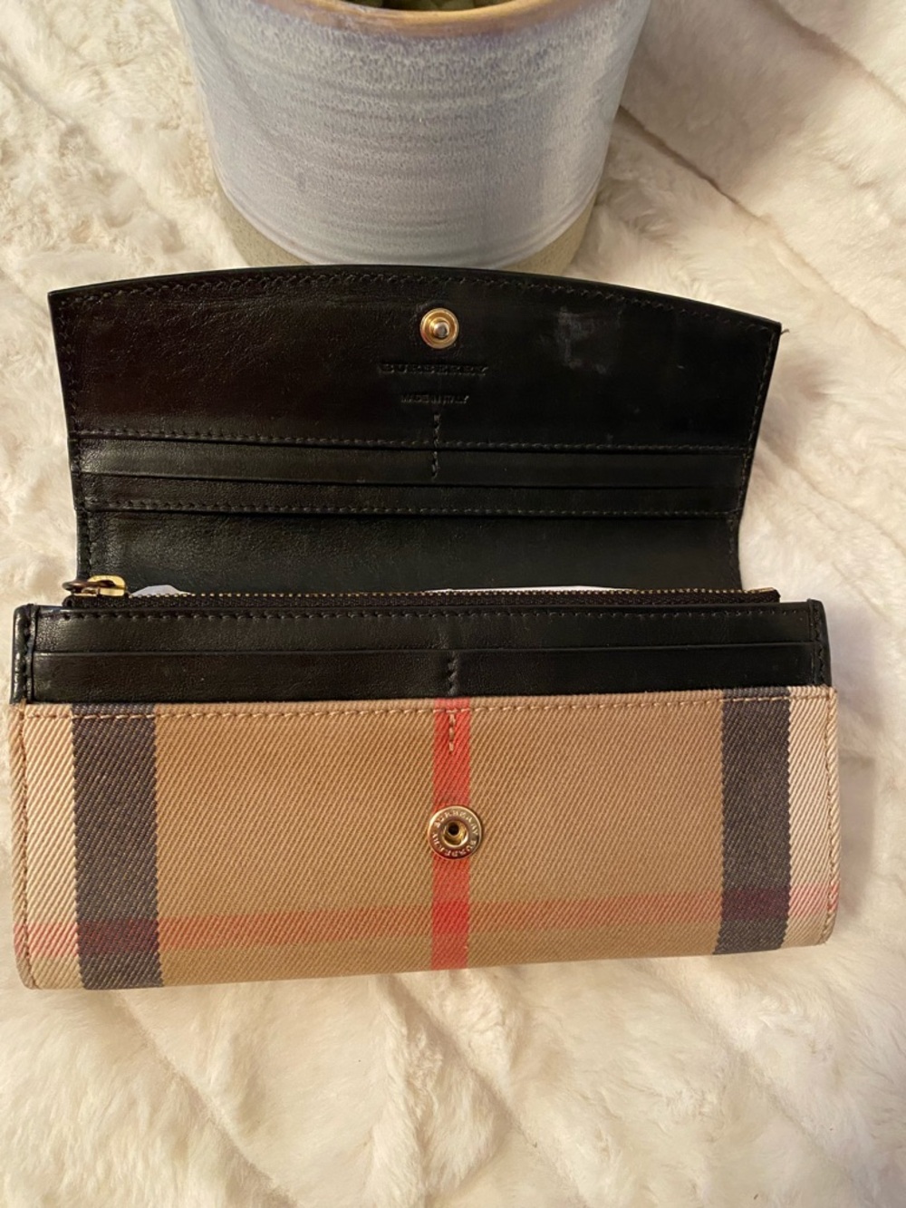 ❤️Flash SALE❤️GUC Burberry Wallet - Picture 7 of 12